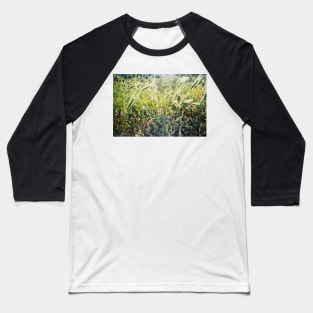 Green Spring Meadow Shot on Porta 400 Film Baseball T-Shirt